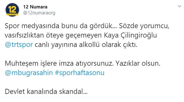 Kaya Çilingiroğlu canlı yayına sarhoş mu çıktı?