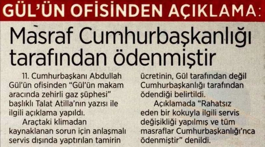 Abdullah Gül'den suikast iddialarına yanıt!