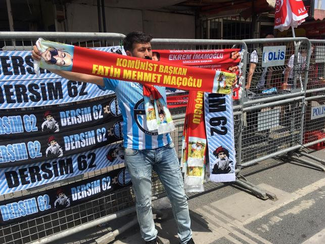 İmamoğlu Bakırköy'deki miting alanında