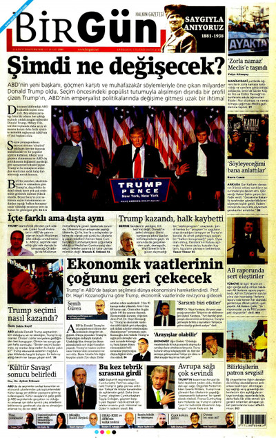 Birgün Gazetesi Manşeti