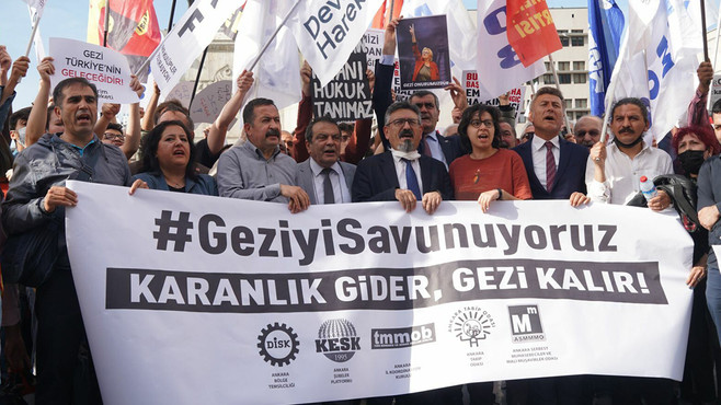 Gezi Kararları Ankara'yı Ayağa Kaldırdı
