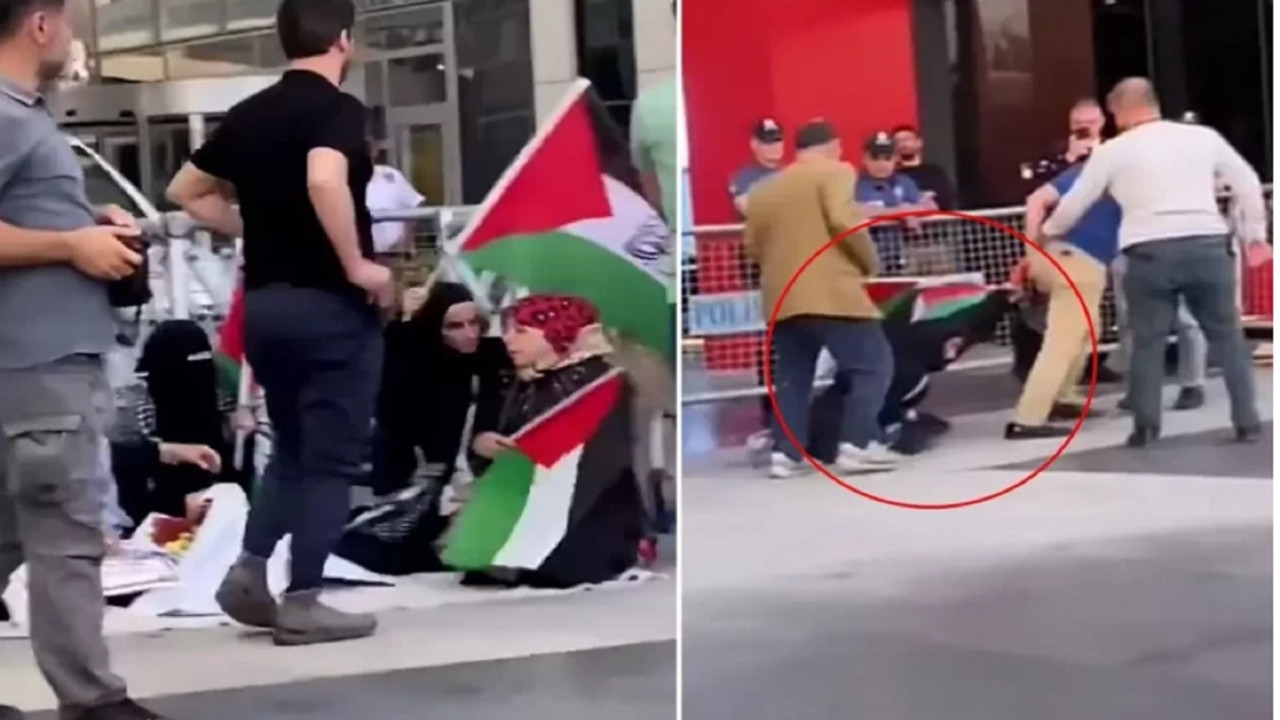 Ankara’da şeriatçı derneğin İsrail protestosuna polis müdahalesi: Polisler görevden alındı iddiası