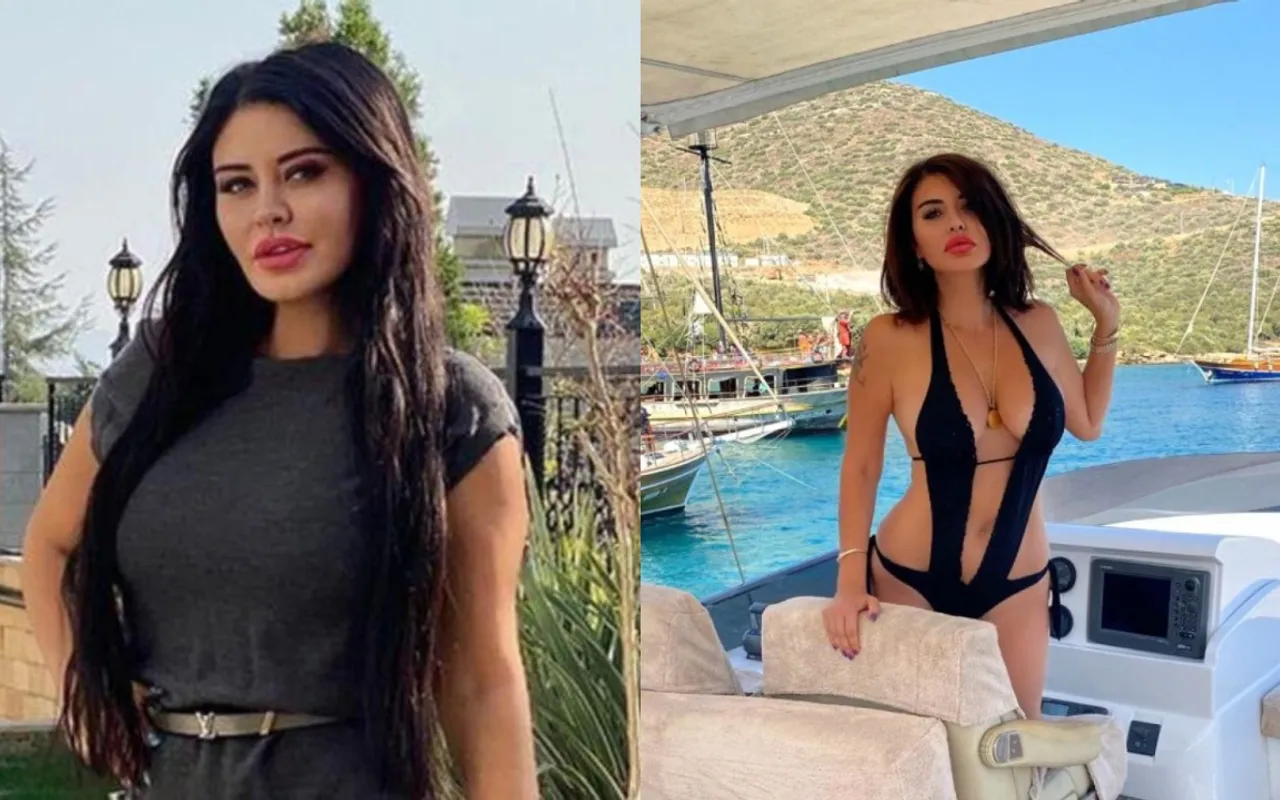 Ebru Polat's sensual and revealing display