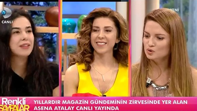 Asena Atalay ilk kez canlı yayında - MedyaFaresi.com