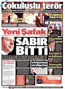 Gazeteler Ankara patlamasını nasıl gördü? - Resim: 9