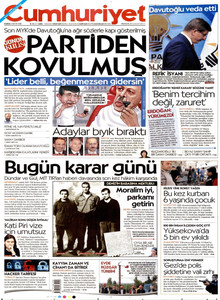 Davutoğlu partiden kovuldu mu? Liderimiz Erdoğan beğenmeyen gider! - Resim: 1
