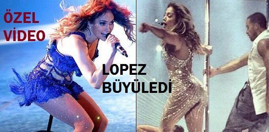 Jennifer Lopez den seksi dans! İstanbul kalçalarımın altında...