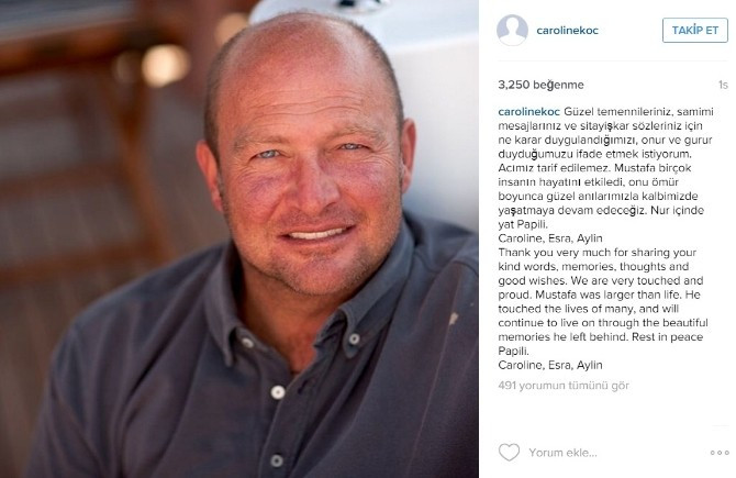 Caroline Koç sevgililer gününde Mustafa Koç'a gitti - Resim: 1