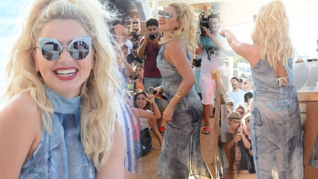 Hadise'nin plajında çalışanlar maaşlarını alamıyor mu? - Resim: 1