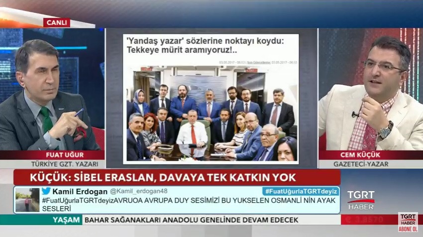 Cem Küçük'ten Akif Beki'ye: Erdoğan sana defol git dedi hala anlamadın! - Resim: 1