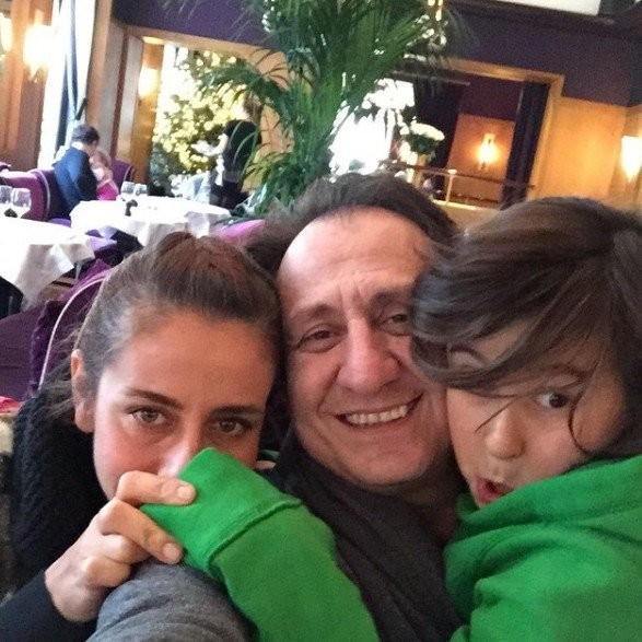 İşte Hüsnü Çoban�ın gerçek hayattaki eşi ve çocuğu!