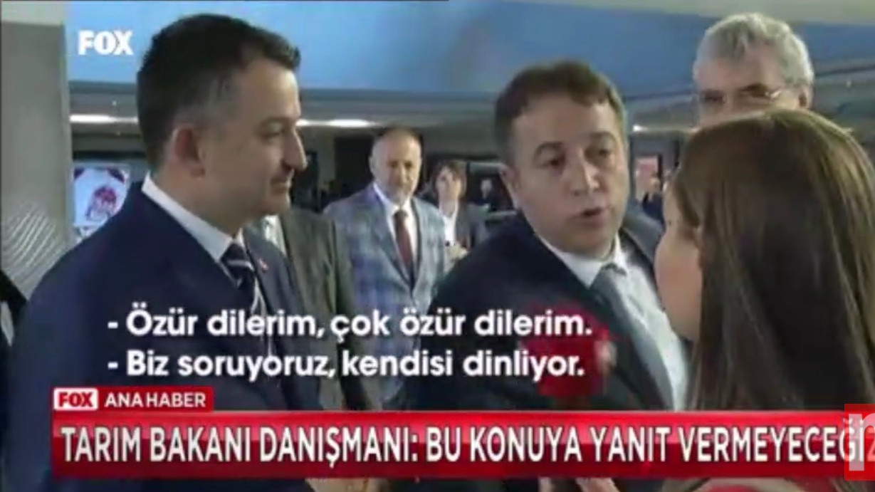 Tarım Bakanı muhabirin sorusuna maskaralık dedi, Fatih Portakal sert çıktı - Resim: 1