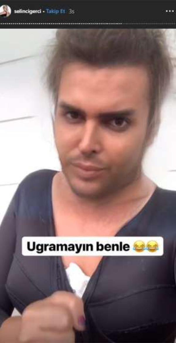 Selin Ciğerci�nin erkek hali sosyal medyayı salladı