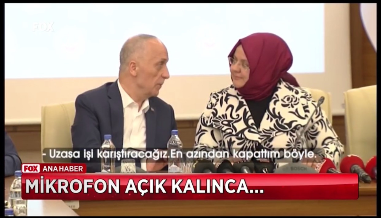 Mikrofonu açık kalan Türk-İş Başkanı'ndan o sözlere açıklama - Resim: 1