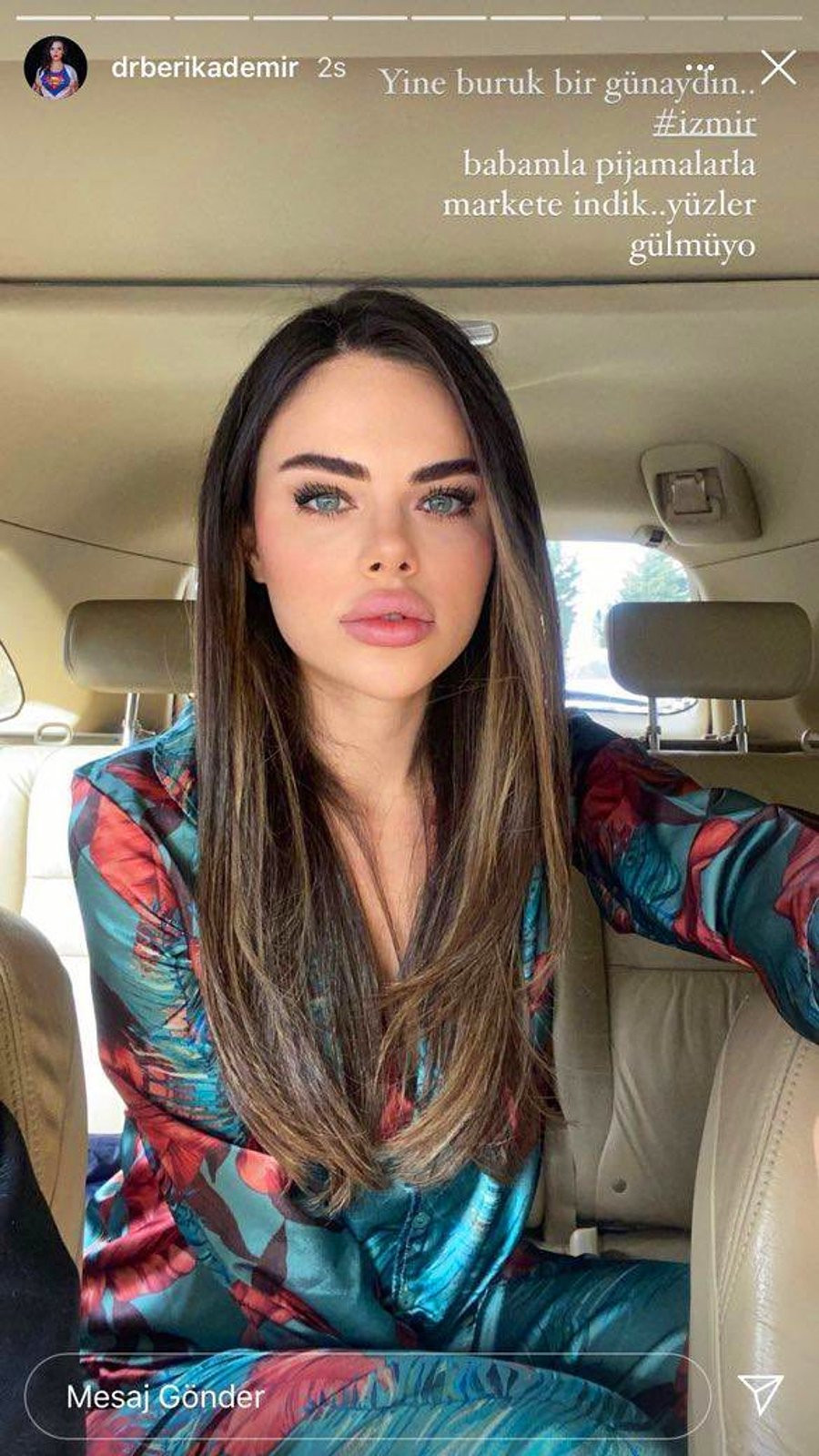 Estetik harikası doktor adayı Berika Demir, full makyajla deprem