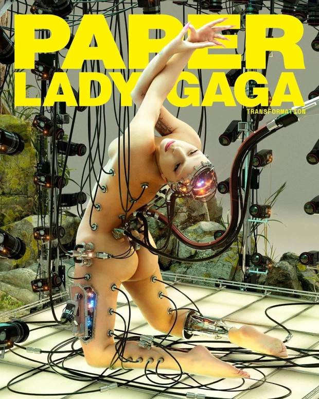 Gaga Avatar Lady Gaga Paper Dergisi Icin Soyundu Medyafaresi Com Mobil