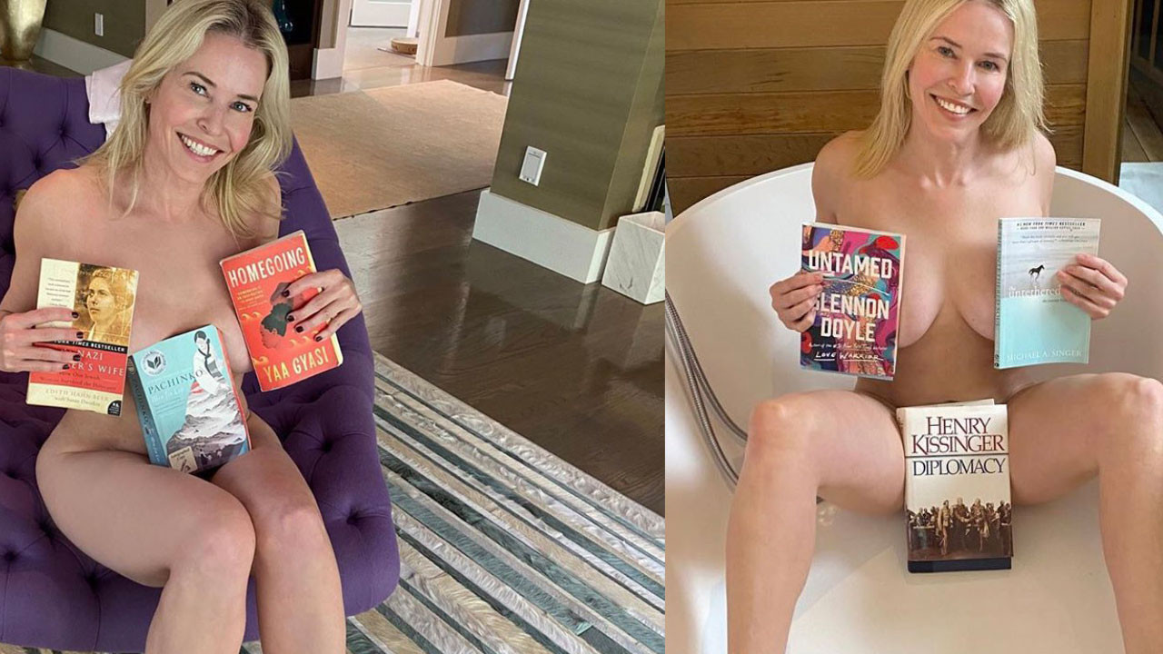 Chelsea Handler çırılçıplak kitap önerisinde bulundu ile ilgili görsel sonucu