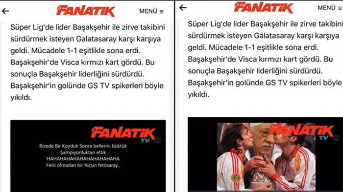 Demirören'in o gazetesi Galatasaray'dan özür diledi: Sehven olmuş.. - Resim: 1