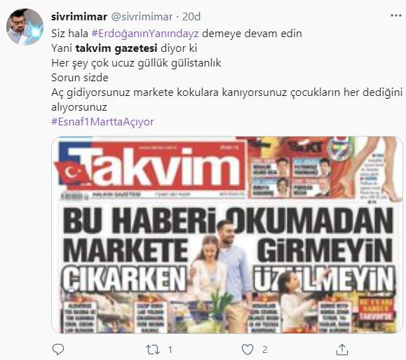 Takvim Pahalılığa Karşı Taktik Verdi: Markete Tok Karnına Gidin