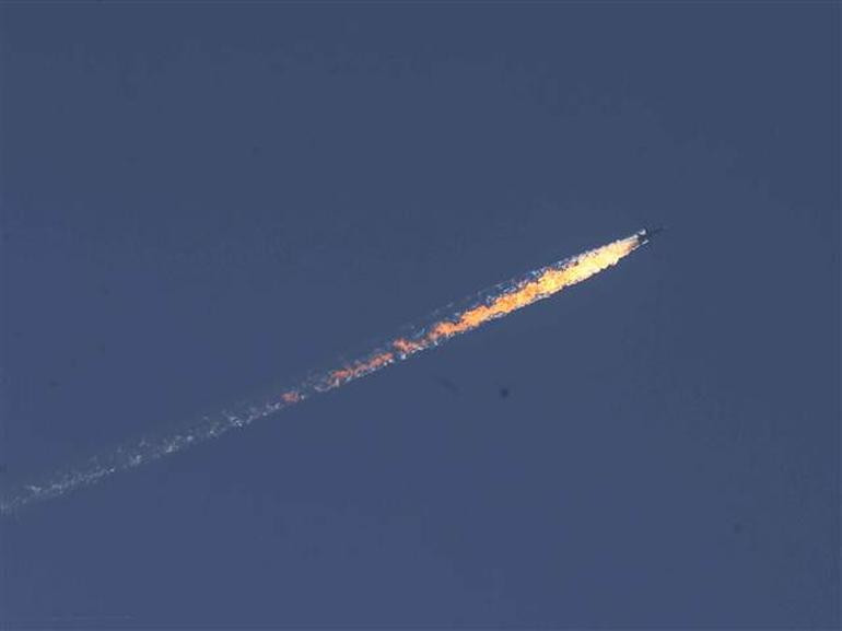 Türk jetleri Rus savaş uçağını düşürdü! - Resim: 1