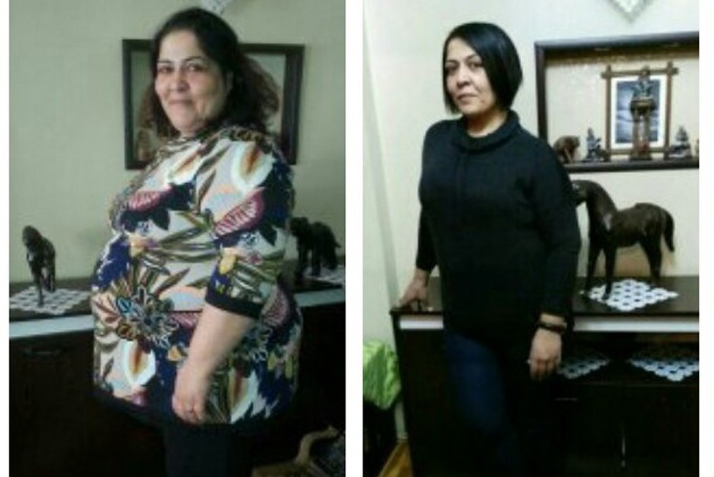 168 kiloluk Muhsine, bir yılda 84 kilo nasıl zayıfladı? - Resim: 1