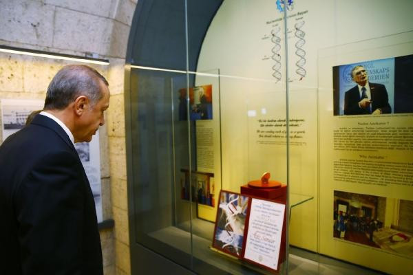 Cumhurbaşkanı Erdoğan Anıtkabir'deki Nobel Ödülü Takdim Töreni'nde - Resim: 5