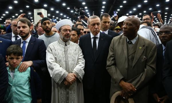 Erdoğan'ın katıldığı Muhammed Ali’nin cenaze töreninden kareler - Resim: 8