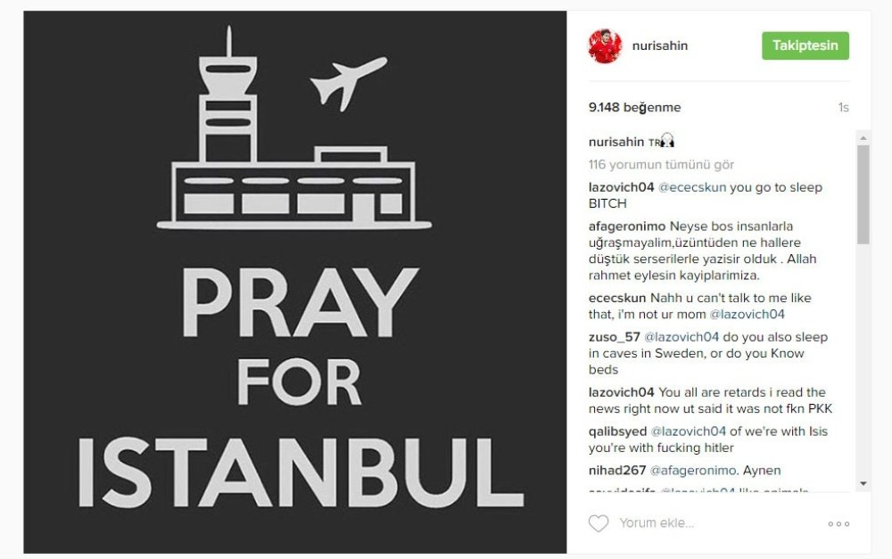 Donald Trump ve birçok ünlüden Atatürk Havalimanı’ndaki terör saldırısına tepki - Resim: 6