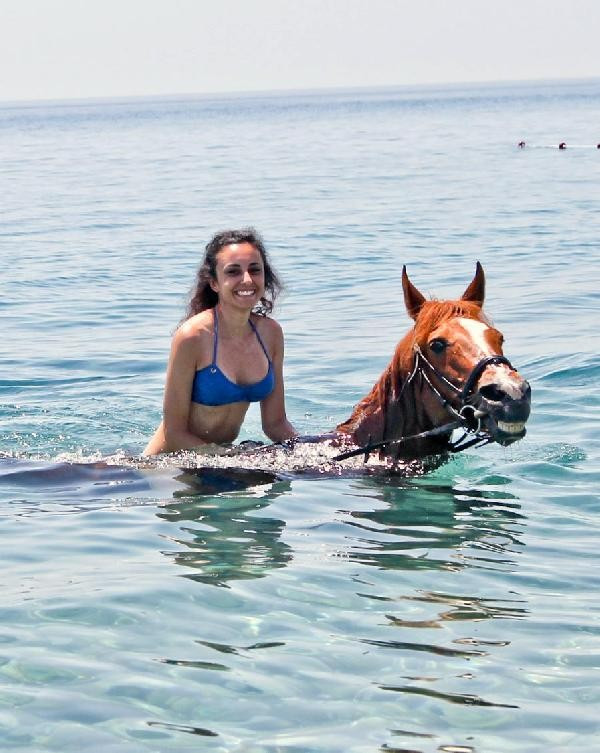 Antalya'da at sırtında deniz keyfi! - Resim: 2