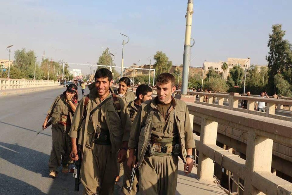 PKK’lı teröristlerin Kerkük içindeki şok görüntüleri - Resim: 2