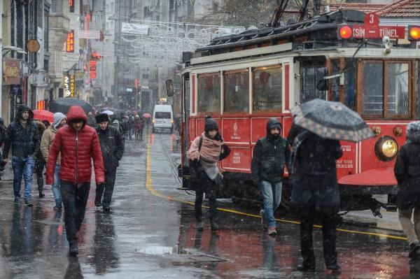 Son dakika haberi: İstanbul'da kar yağışı bastırdı - Resim: 7