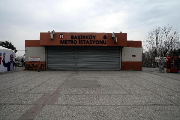 Son dakika: Bakırköy'de metro istasyonu kapatıldı - Resim: 1