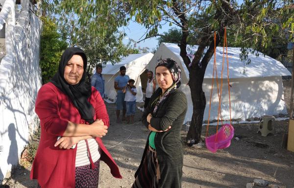 Datça Reşadiye'de deprem mağdurları çadır bekliyor - Resim: 1