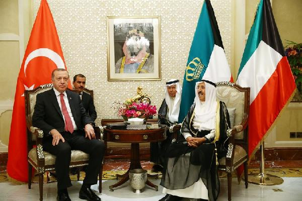 Erdoğan ve Kuveyt Emiri Şeyh Sabah'ın kritik görüşmesi - Resim: 2