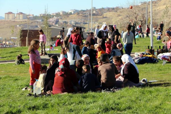 Şırnak'ta Cudi Dağı manzaralı piknik keyfi - Resim: 4