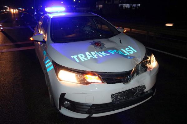 İş görüşmesine giden genç kıza polis arabası çarptı - Resim: 1