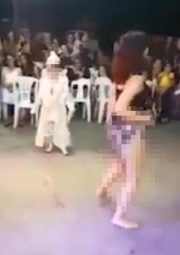 Sünnet çocuğunun önünde kalça dansı yapan kadına soruşturma - Resim: 1