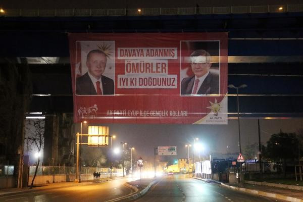 Erdoğan'a dev doğum günü pankartı - Resim: 2