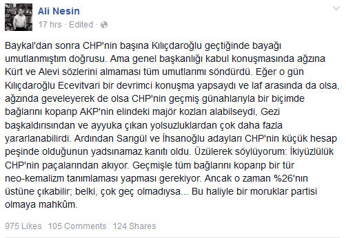 Ali Nesin'den CHP'yi kızdıracak mesajlar - Resim: 2