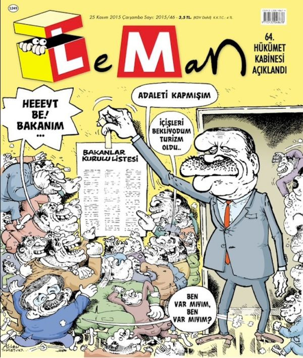 Leman'dan olay Erdoğan kapağı! - Resim: 1