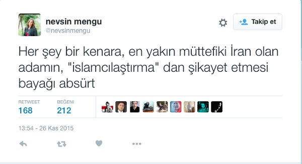 Nevşin Mengü İslamcılaşma tweeti attı, ortalık karıştı - Resim: 1