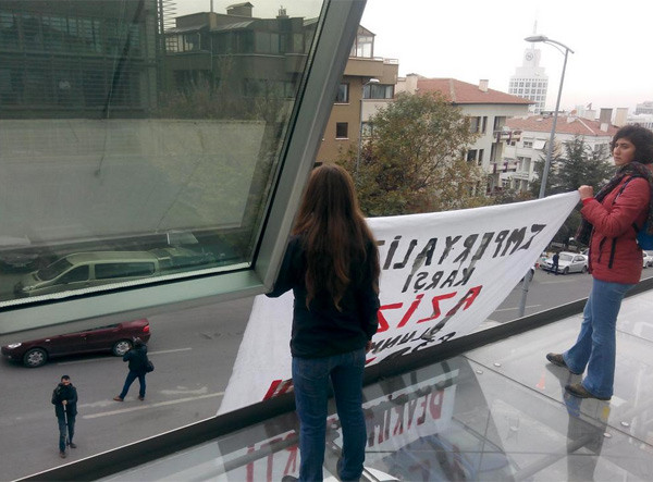 Ankara NTV binasına G20 baskını - Resim: 1