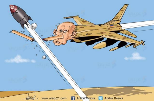 Arap medyasından olay Putin karikatürü - Resim: 1