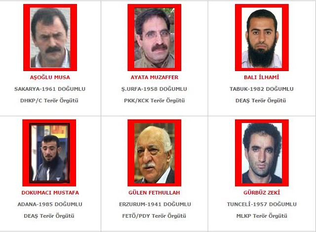 Fethullah Gülen aranan teröristler listesinde! - Resim: 1