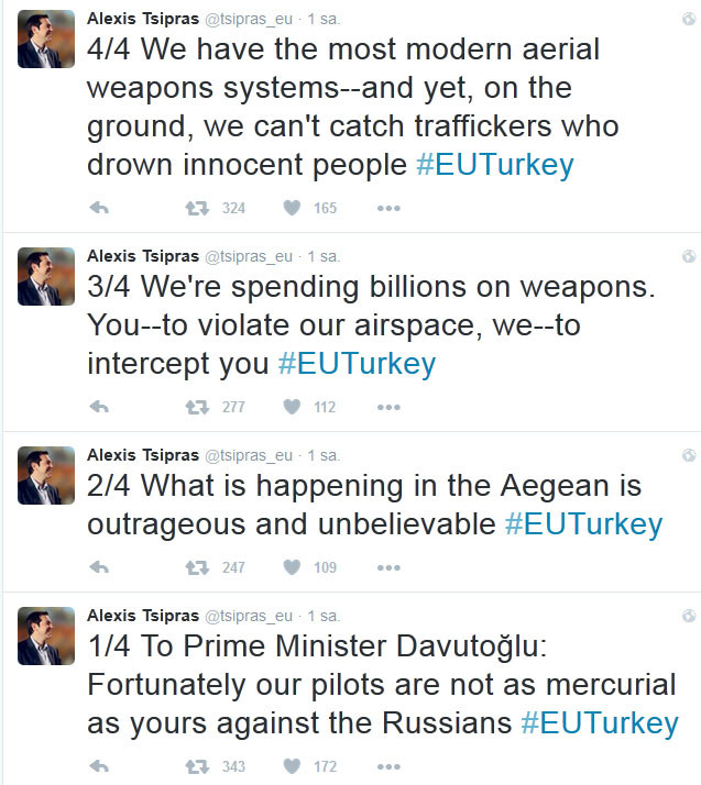Çipras, Davutoğlu hakkındaki tweetlerini sildi! - Resim: 1