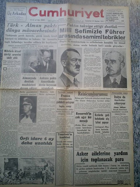 Tarihte bugün: Hitler Atatürk'ün ikinci talebesi olduğunu söyledi - Resim: 1