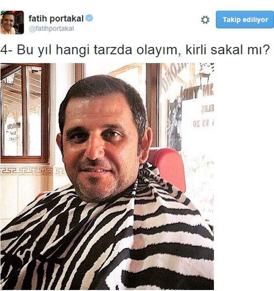 Fatih Portakal yeni tarzını takipçilerine sordu - Resim: 4