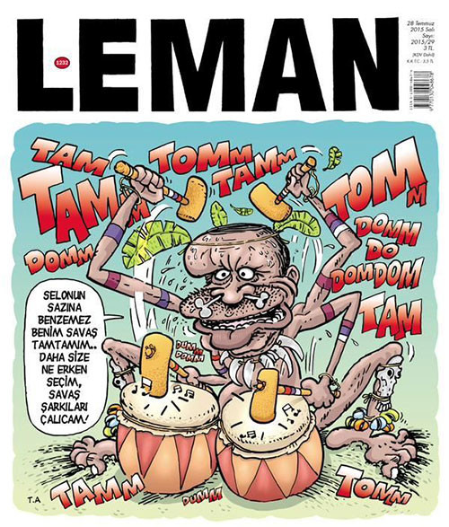 LeMan'dan Erdoğan'ı kızdıracak karikatür - Resim: 1