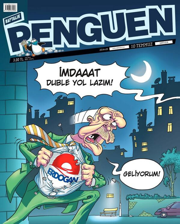 Penguen'den Erdoğan kapağı - Resim: 1