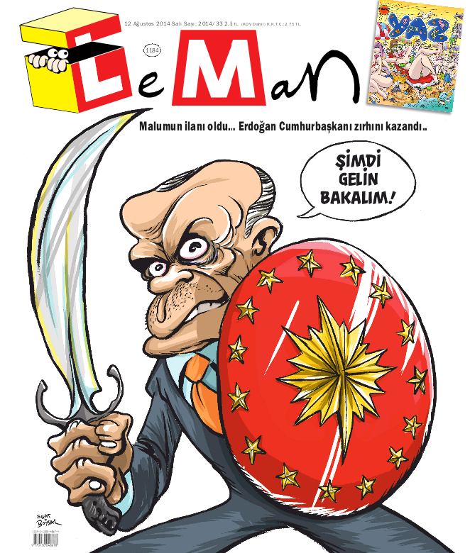 Leman'dan cumhurbaşkanlığı kapağı - Resim: 1